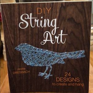 DIY String Art fiber arts & crafts book